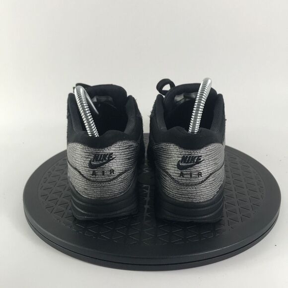Nike Air Max 1 Premium Black Metallic Running Shoes 454746-005 Women’s Size 5.5 - Picture 6 of 12